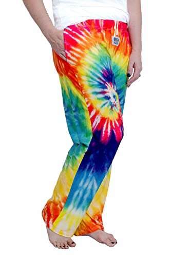 BRIEF INSANITY Tie Dye Lounge Pajama Pants - Comfy Lightweight Pajama Bottoms with Pockets - Ultra Soft Pjs for Men & Women4