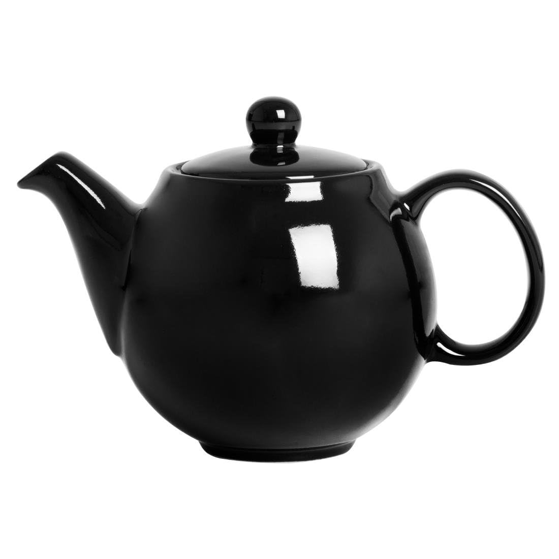 Olympia Café Teapot Black - 450ml (Box 2)