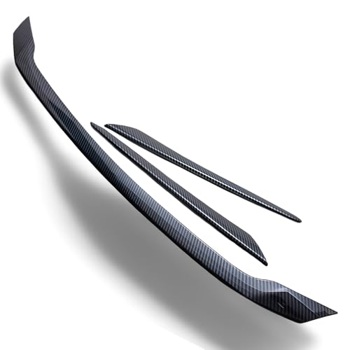 プリウス 60 ボンネット ガーニッシュ 3PCS パーツ カーボン調