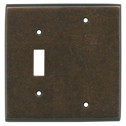 Plaques d'interrupteur en laiton uni Switch Hits | Finition luxe pour rénovation de prestige