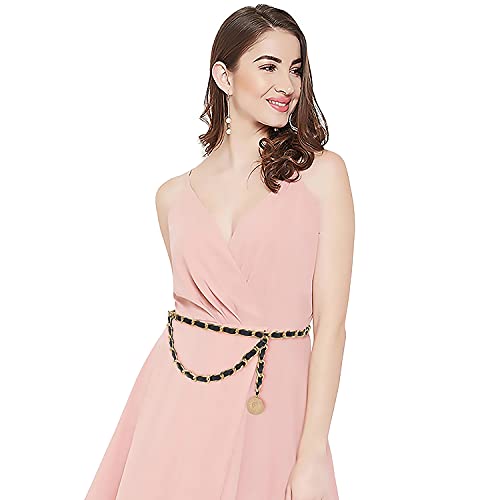 Image of VRITRAZ Women & Girls Designer Waist Chain | Metal Kamarband Waist Belt | Fashion Belly Chain Jewellery for Saree, Lehenga, Dress & Special Occasions
