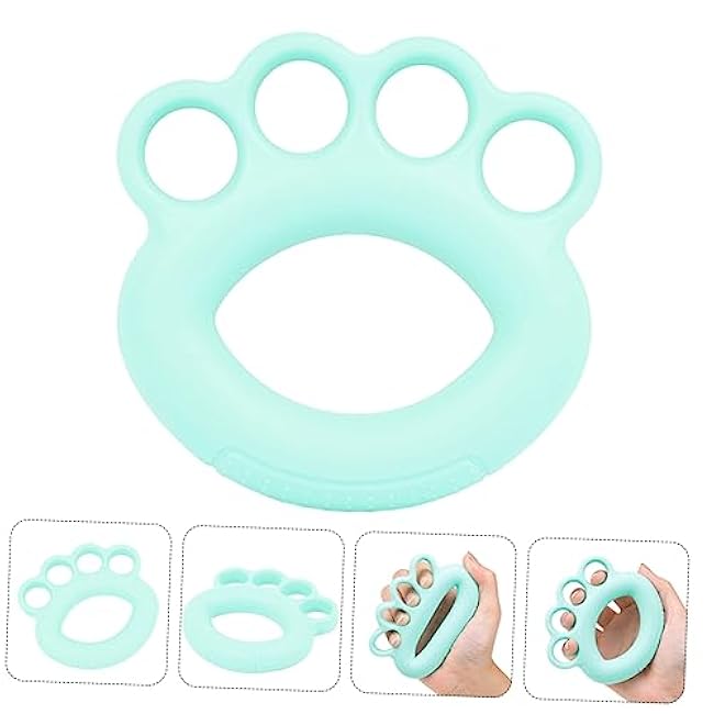1Pc Hand Strength Trainer Silicone Finger Exerciser for Piano Guitar Grip Strength Power Suitable for Adults Design