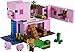 LEGO 21170 Minecraft The House-Pig Animal Building Toy with Accessories, Gifts for Boys and Girls Ages 8 and Up for Birthday Parties, Alex and Creeper Figures