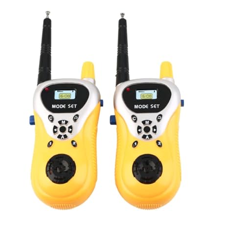 Image of Handheld Kids Pretend Play Phone Toy Set of 2, Educational Role Play Mobile Toy for Kids, Interactive Learning Toy Phones, Fun Gift for Boys Girls, Battery Operated Toy Phone Set