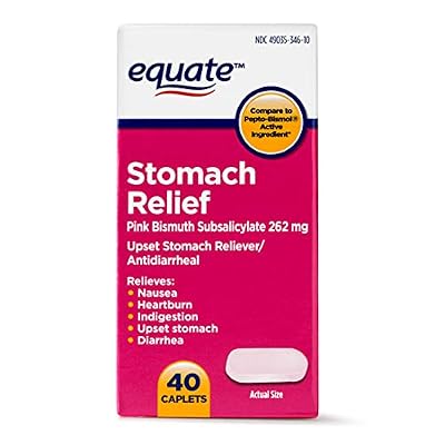 Equate Stomach Relief Caplets 40ct