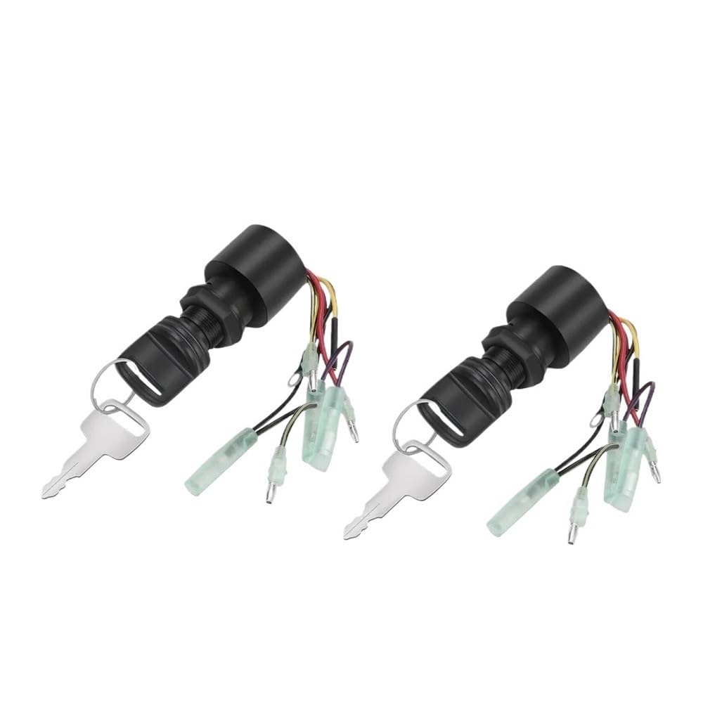 Interrupteur à clé pour bateau compatible avec le boîtier de commande hors-bord 87-17009A5