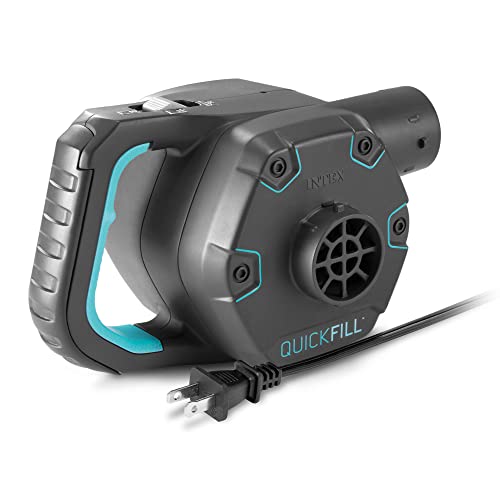 Intex 120V AC Inflatable Float & Air Bed Pump 38.9 CFM