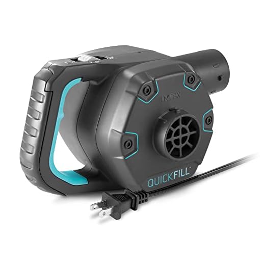 Intex Quick-Fill AC Electric Air Pump, 110-120V, Max. Air Flow 1,100 L/min