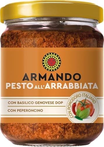 ARMANDO Pesto all'Arrabbiata, Confezione da 320g