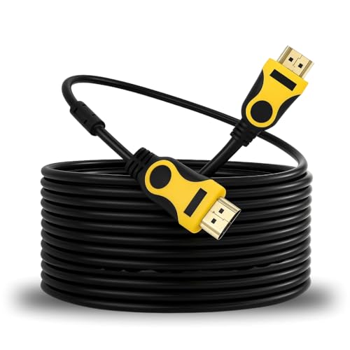 Image of Maizic Smarthome 25m HDMI 2.0 High-Speed Cable | 4K Ultra HD @60Hz, 18Gbps with Ethernet | Long HDMI Cord for TV, Monitor, Laptop, PC & Projector