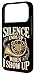 Silence Ends Up When I Show Up Funny French Horn Case for iPhone 17 Pro