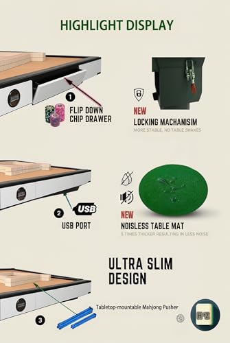 Mesa automática americana para Mahjong de alta calidad miniatura 6