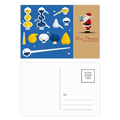 Cartes postales Père Noël en caoutchouc compte-gouttes : l'atelier créatif des enfants le soir