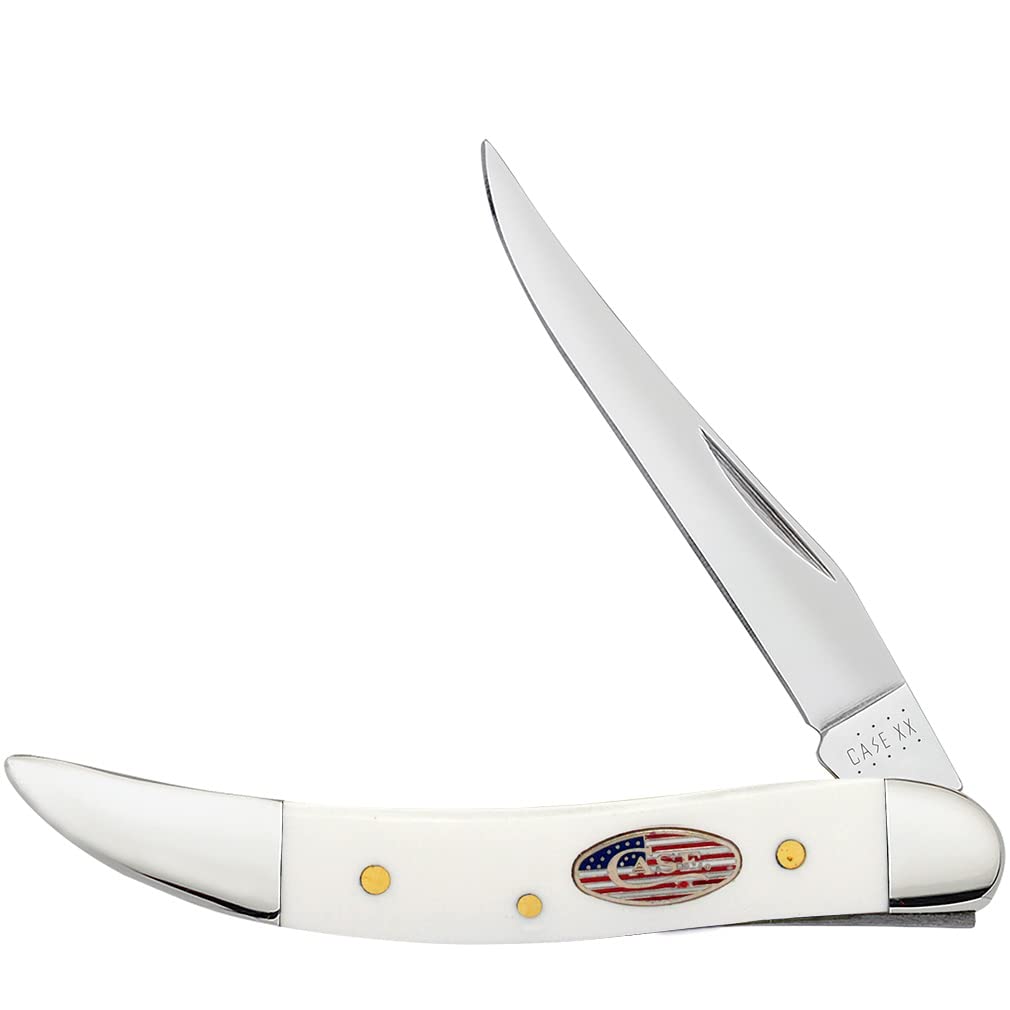 Amazon.com: Case XX WR Pocket Knife Small Texas Toothpick White
