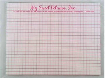 Misti Stamping Tool Original Mouse Pad Plastic Wipe Off Grid Mouse Pad