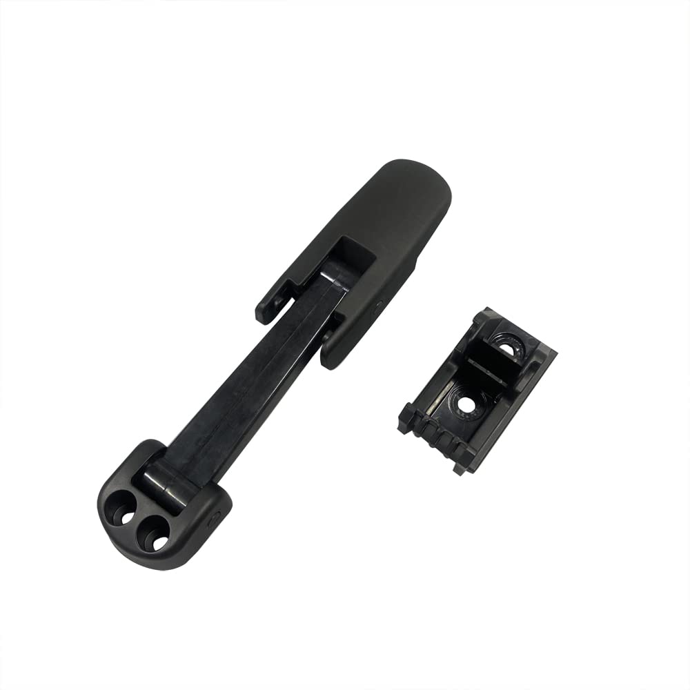 HUYILUN0104 Front Hood Latch Rubber Hinge With Bracket Compatible with Ford F650 F750 2000-2019