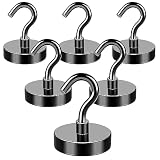 MIKEDE Magnetic Hooks 85Lbs Heavy Duty Magnets with Hook for Cruise Cabin