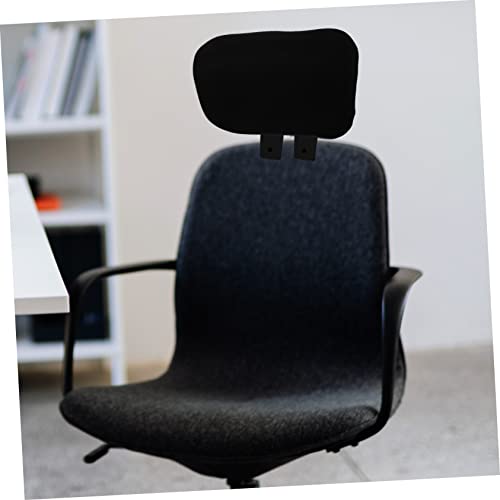 Chaise de bureau ergonomique avec appui-tête réglable noir