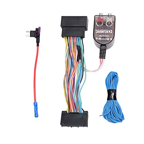 Factory Radio Add a Subwoofer Speaker Amplifier Wire Harness, Replacement for Ford F...