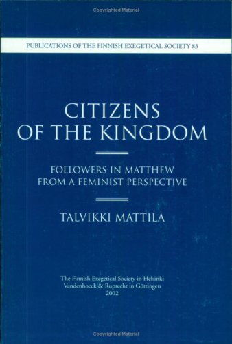 Buy Citizens of the Kingdom: Followers in Matthew from a Feminist Perspective: 83 (Clara, 83) — BookShops.in