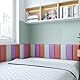 3D-Wandpaneele,Anti-Kollisions-Softpackung, Kindergarten-Softpackung, Wandaufkleber selbstklebend, Tatami-Softpackung, Kinderzimmer-Hintergrundwand-Softpackung (Lila - 4 Stück)