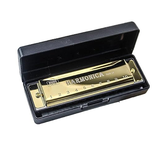 Harmonica clé de do 10 trous idée cadeau originale pour adulte et enfant