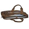 STILORD 'Andrew' Sacoche pour Ordinateur Portable en Cuir Véritable Sac Messager Sac Bandoulière Sac à l'Épaule Vintage, Couleur:Calais - Marron #5