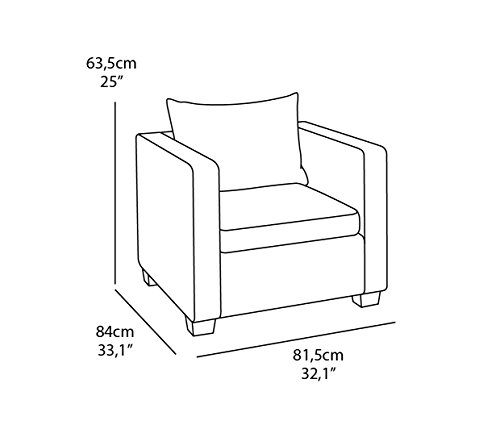 Keter Salta All Weather Outdoor Patio Ar Buy Online In Gibraltar At Desertcart