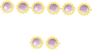 4 Pçs Óculos De Sol Óculos De Sol Divertidos Óculos De Sol De Praia Para Mulheres Óculos De Sol Para Crianças Óculos De Sol De Girassol Óculos De Sol Bebê Menina Óculos De Sol