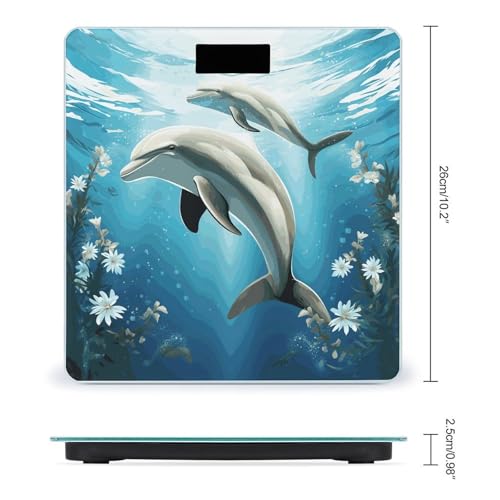 Báscula Digital para Baño Kiss Dolphin Tale miniatura 2