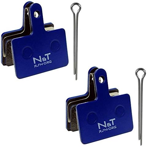 Noah And Theo 2x NT-BP004/RS Resin Disc Brake Pads fit Clarks M1, S2, Clout 1, CMD-22, CMD-22FM (Flat Mount), CMD-23, CMD-27 Cover
