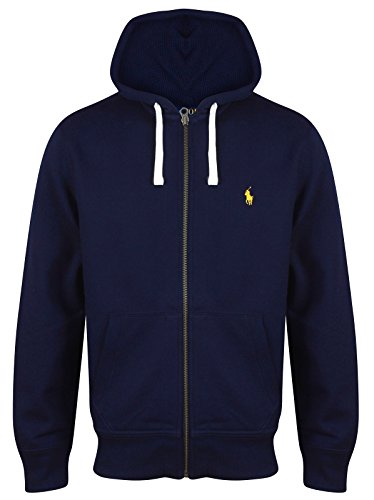 Ralph Lauren Men's Cotton Full Zip Polo Sweatshirt Hoodie