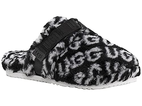 UGG Fluff IT POP Hausschuh 2022 Black/White, 42