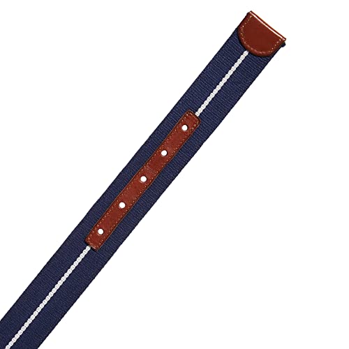 vineyard vines Men's Leather & Webbing Reversible Belt3