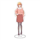 幼馴染とはラブコメにならない アクリルスタンド 台座付属 アニメキャラクター 透明アクリル製 置物 飾り コレクション DIYインテリア 6xizyk0105-3