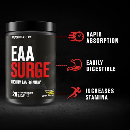 Jacked Factory EAA Surge Essential Amino Acids Powder