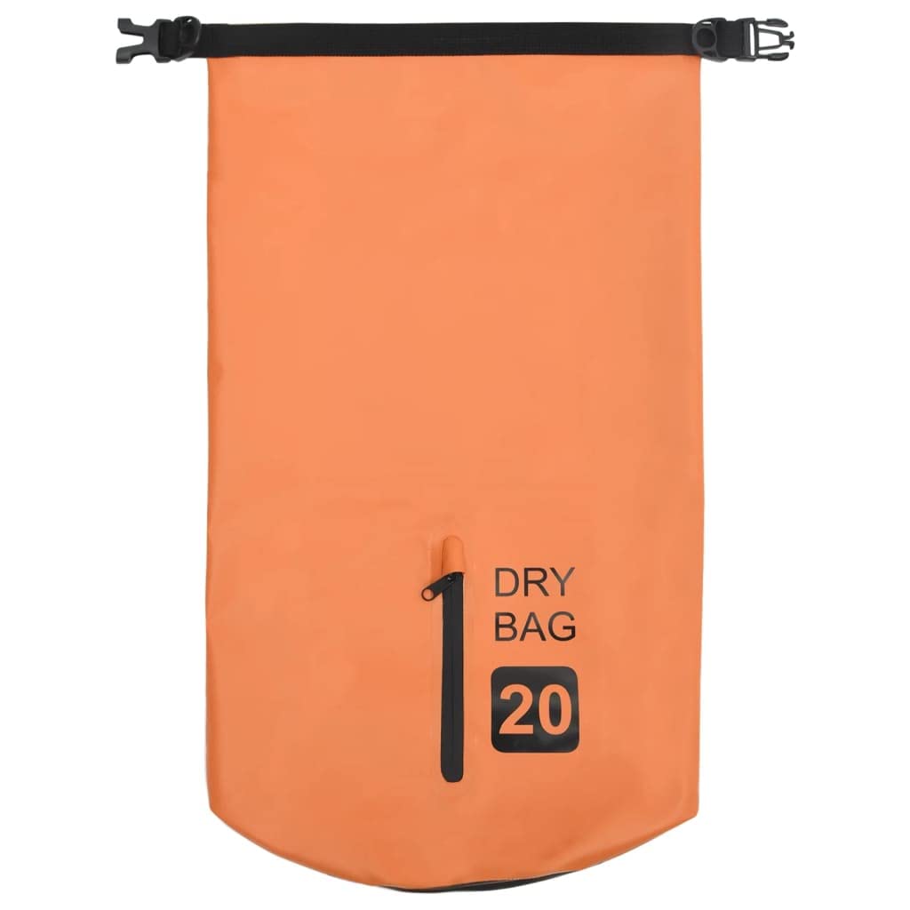 Mangloder Wasserdichter Trockensack mit Reißverschluss L aus PVC für Wassersport, Bootfahren, Kajak, Kanu, SUP, Segeln, Tauchen, Schnorcheln, Schwimmen, Angeln, mit verstellbaren Schultergurten