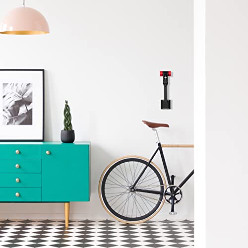Soporte bicicleta pared plegable para evitar arañazos y desorden 3