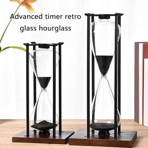 Minuteur de bureau en sable blanc pour optimiser sa concentration