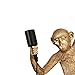 TBVECHI Monkey Wall Lamp Vintage Resin Monkey Light Resin Art Wall Sconce Creative Animal Wall Light Modern Wall Lighting Fixture Bedroom Living Room Office Corridor Restaurant (Golden)