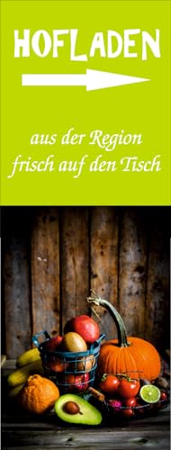 Banner 105 x 40 cm Hofladen 1 rechts