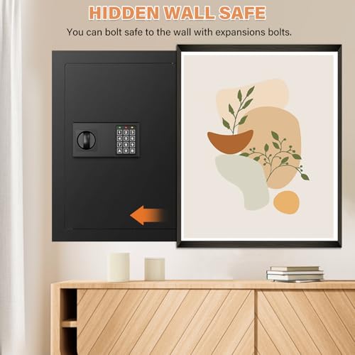 Image of 22.05 inch Tall Wall Safes Between the Studs 16 inch Centers