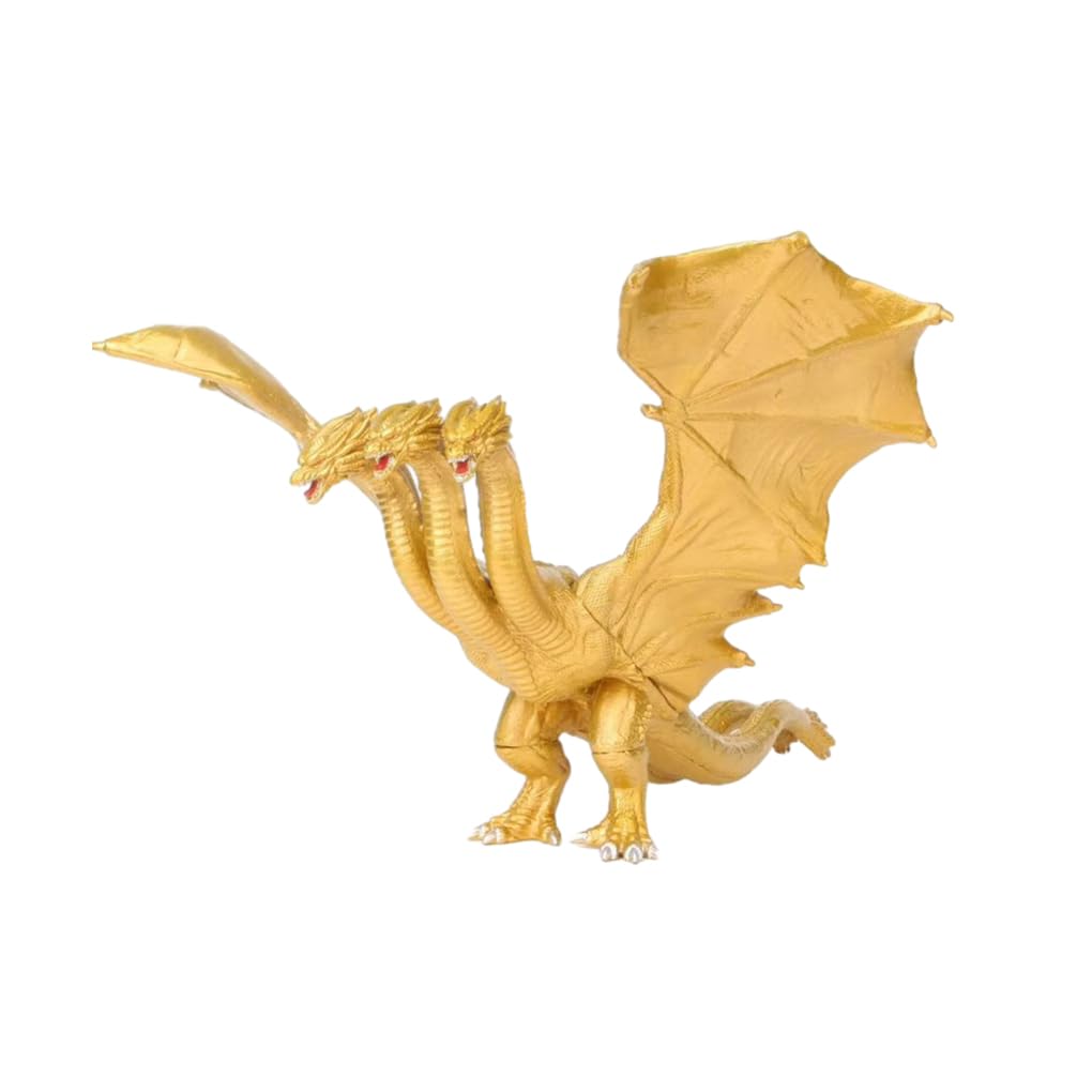 Mealoodiousmusea Godzilla King Ghidorah PVC Action Figure Fun Interactive