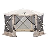 Gazelle 21500 G6 Pop Up Portable 6 Sided Hub Gazebo , 8 Person