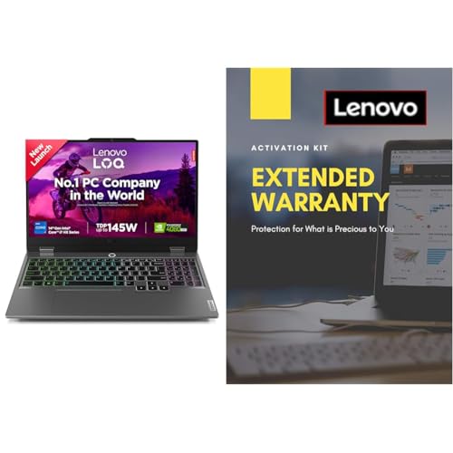 Image of Lenovo LOQ 2024 Intel Core i7-14700HX 15.6 inch (39.6cm) 144Hz 300Nits FHD Gaming Laptop (16GB /1TB SSD /Win 11 /NVIDIA RT 2 Year Extended Warranty with Onsite Service (5WS0K75664)