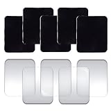 IHUIXINHE Sticky Gel Pads Anti-slip Non-slip Gel Mat Sticky Auto Gel Holder for Cell phone, Pad, Keys, Easy Remove, Stick to Anywhere & Holds Anything 10pcs (Square)