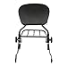 XFMT Backrest Sissy Bar Luggage Rack Compatible with Harley Davidson 2009-Later Road King, Road Glide, Street Glide, Electra Glide, Ultra Classic,CVO Road Glide Ultra Custom,CVO Street Glide