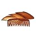 Annie Side Combs Small 4 pcs Brown #3207