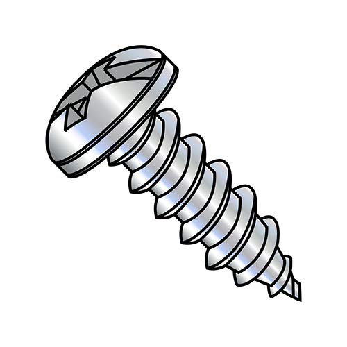 Tornillos autorroscantes tipo A 10-12X1/2 zinc pack 8000