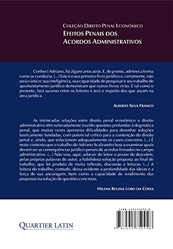 Efeitos Penais Dos Acordos Administrativos